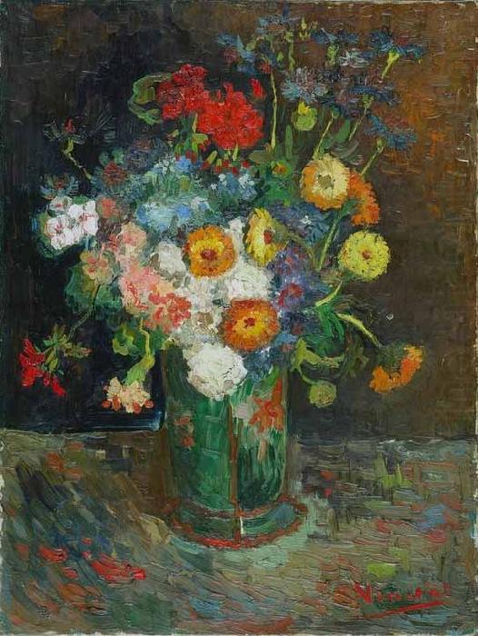 Vincent Van Gogh Flowers china oil painting image